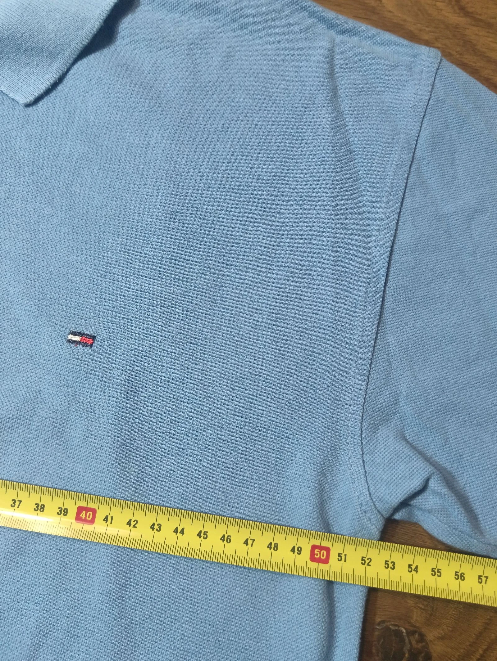 Polo Tommy Hilfiguer Bluesky vintage XL – photo 6